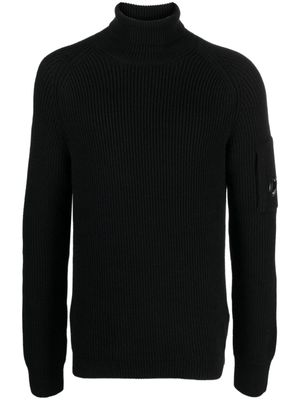 C.P. Company Fijngebreide trui - Zwart C.P. Company Fijngebreide trui - Zwart