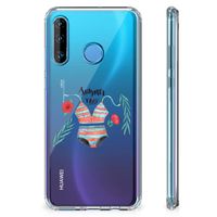 Huawei P30 Lite Stevig Bumper Hoesje Boho Summer