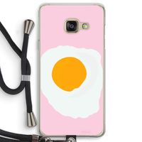 Sunny side up: Samsung Galaxy A3 (2016) Transparant Hoesje met koord