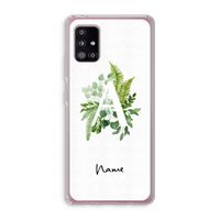 Green Brush: Samsung Galaxy A51 5G Transparant Hoesje