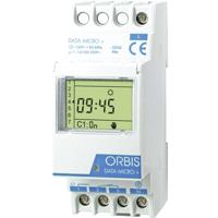 ORBIS Zeitschalttechnik DATA MICRO + 230V DIN-rail schakelklok Digitaal 250 V/AC - thumbnail