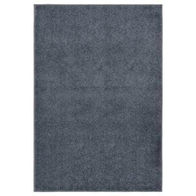 Vloerkleed kortpolig 160x230 cm antracietkleurig