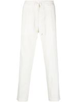 Briglia 1949 pantalon droit à lien de resserrage - Blanc