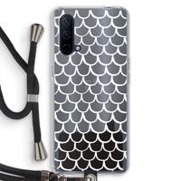 Dakpannetjes: OnePlus Nord CE 5G Transparant Hoesje met koord - thumbnail