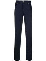 Brunello Cucinelli pantalon chino droit - Bleu