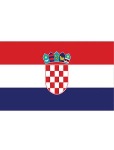 Vlag Kroatië - 90x150 cm