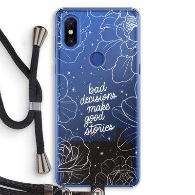 Good stories: Xiaomi Mi Mix 3 Transparant Hoesje met koord
