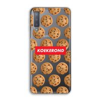 Koekerond: Samsung Galaxy A7 (2018) Transparant Hoesje Koekerond: Samsung Galaxy A7 (2018) Transparant Hoesje