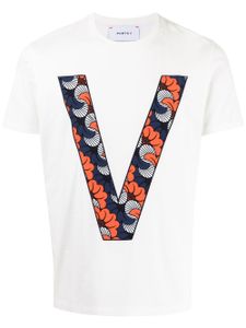 Ports V t-shirt à imprimé monogrammé - Blanc