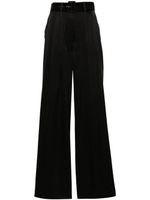 ZIMMERMANN pantalon ample à taille ceinturée - Noir