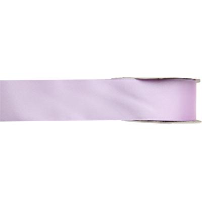 Hobby/decoratie sierlint - satijn - lila paars - 1,5 cm/15 mm x 25 meter - cadeaulint