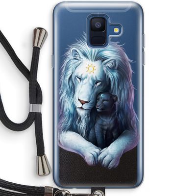 Child Of Light: Samsung Galaxy A6 (2018) Transparant Hoesje met koord