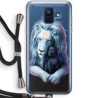 Child Of Light: Samsung Galaxy A6 (2018) Transparant Hoesje met koord