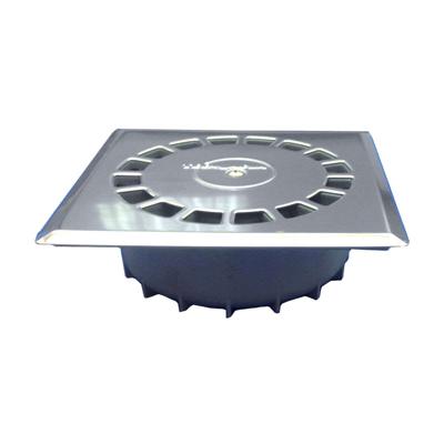 Afvoer Tecnoagua T-88 I PVC Roestvrij staal 11,7 x 11,7 x 4,4 cm Ø 4 cm Verticaal