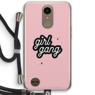 Girl Gang: LG K10 (2017) Transparant Hoesje met koord