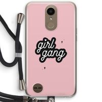 Girl Gang: LG K10 (2017) Transparant Hoesje met koord