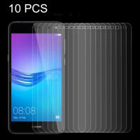 10 stuks voor Huawei Y6 (2017) 0 26 mm 9H oppervlaktehardheid 2.5D explosieveilige gehard glas niet-volledig scherm Film