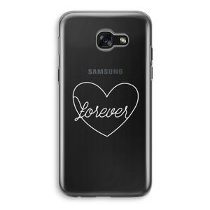Forever heart pastel: Samsung Galaxy A5 (2017) Transparant Hoesje