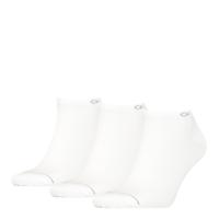 Calvin Klein Heren Sneakersokken 3-pack Wit-One Size (40-46)