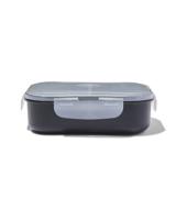 HEMA Lunchbox Losse Compartimenten Zwart (multicolor) - thumbnail