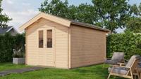 Lugarde Select Blokhut Olst 300x400cm - Onbehandeld- Zadeldak- - Lugarde Select