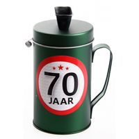 70 jaar geworden spaarpot - thumbnail