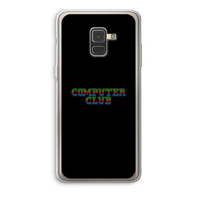 Retro: Samsung Galaxy A8 (2018) Transparant Hoesje