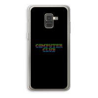 Retro: Samsung Galaxy A8 (2018) Transparant Hoesje Retro: Samsung Galaxy A8 (2018) Transparant Hoesje