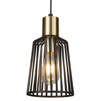 Searchlight HanglampBird Cage Ø 16cm - 9412BK