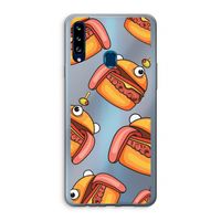 Hamburger: Samsung Galaxy A20s Transparant Hoesje