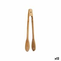 Kitchen Pegs Bamboe 30 x 5 x 7,5 cm (12 Stuks)