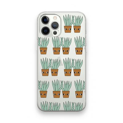 Sansevieria: iPhone 12 Pro Transparant Hoesje