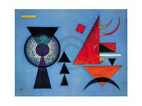 Kunstdruk Wassily Kandinsky - Weiches Hart 80x60cm