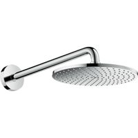 Hansgrohe Raindance S hoofddouche 240 1jet PowderRain met douchearm 39cm Ø24cm chroom 27607000 - thumbnail