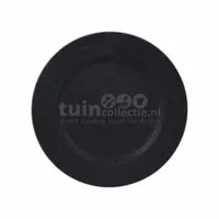 Onderbord Plastic Zwart Ø33cm