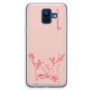 Best Friends: Samsung Galaxy A6 (2018) Transparant Hoesje