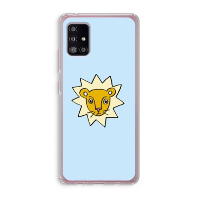 Kleine leeuw: Samsung Galaxy A51 5G Transparant Hoesje