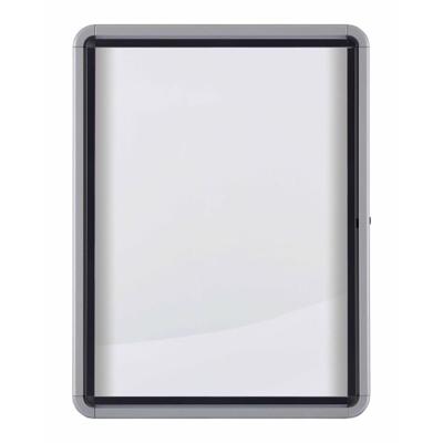 Kurkbord Nobo Wit Aluminium