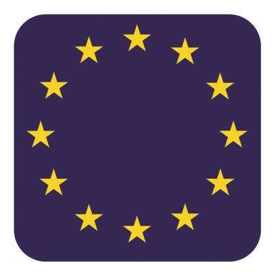 Bierviltjes Europa - 15x stuks - vierkant - landenthema - 9 x 9 cm - onderzetter