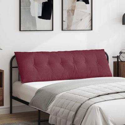 Rugkussen Wijnrood 160 x 19 x 50 cm Stof