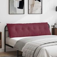 Rugkussen Wijnrood 160 x 19 x 50 cm Stof