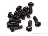 Tp. button head screw m2x5mm (10pcs) - thumbnail