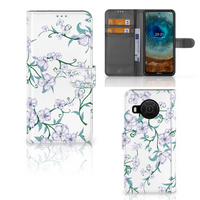 Nokia X10 | Nokia X20 Uniek Hoesje Blossom White - thumbnail