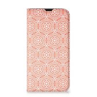 iPhone 13 Pro Hoesje met Magneet Pattern Orange