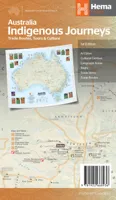 Wegenkaart - landkaart Australië Indigenous Journeys Map | Hema Maps