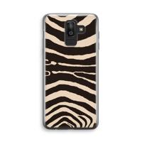 Arizona Zebra: Samsung Galaxy J8 (2018) Transparant Hoesje