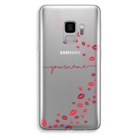 Kusjes: Samsung Galaxy S9 Transparant Hoesje