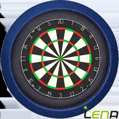 Lena Dartbord Verlichting Basic Blauw