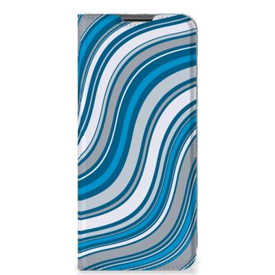 Nokia G50 | Hoesje met Magneet | Waves Blue
