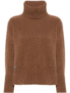 Alanui pull Finest Turtleneck - Marron